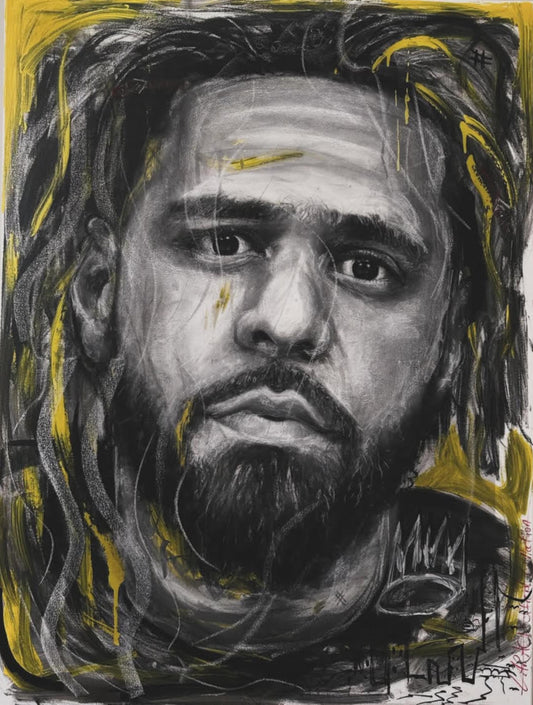 J. Cole Born Sinner "Print"